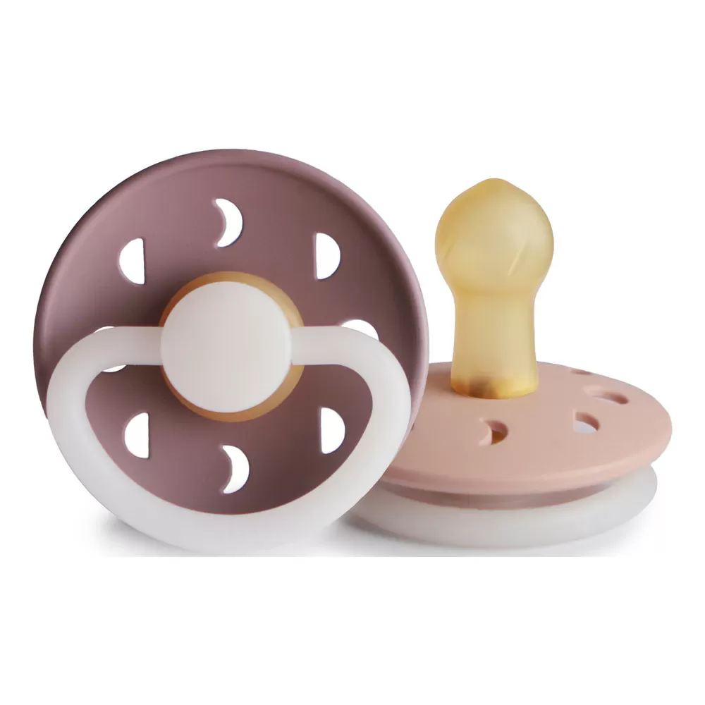 FRIGG Moon Phase Rund Latex Twilight Mauve Night/Blush Night - Flere størrelser