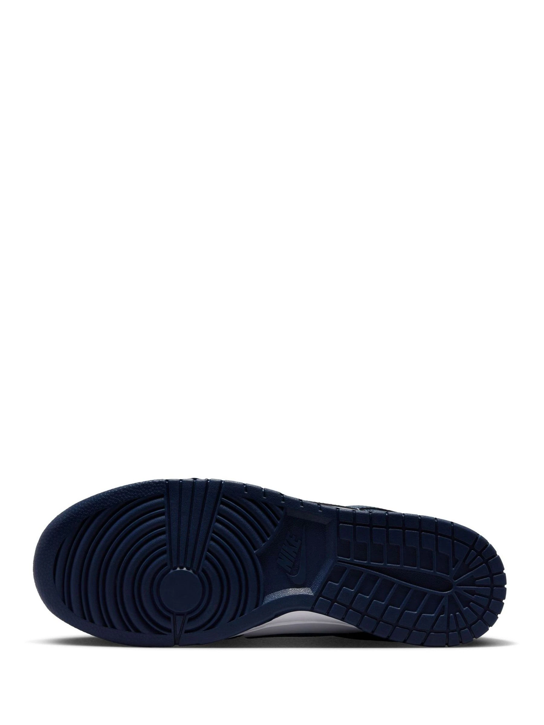 Marineblauw/wit - Nike Dunk Low sneakers