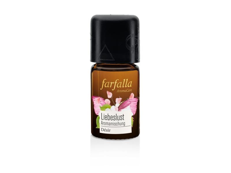 Farfalla Duftöl-Mischung Aromamour Liebeslust 5 ml Aroma-Mischung für genussvolle Stunden zu zweit