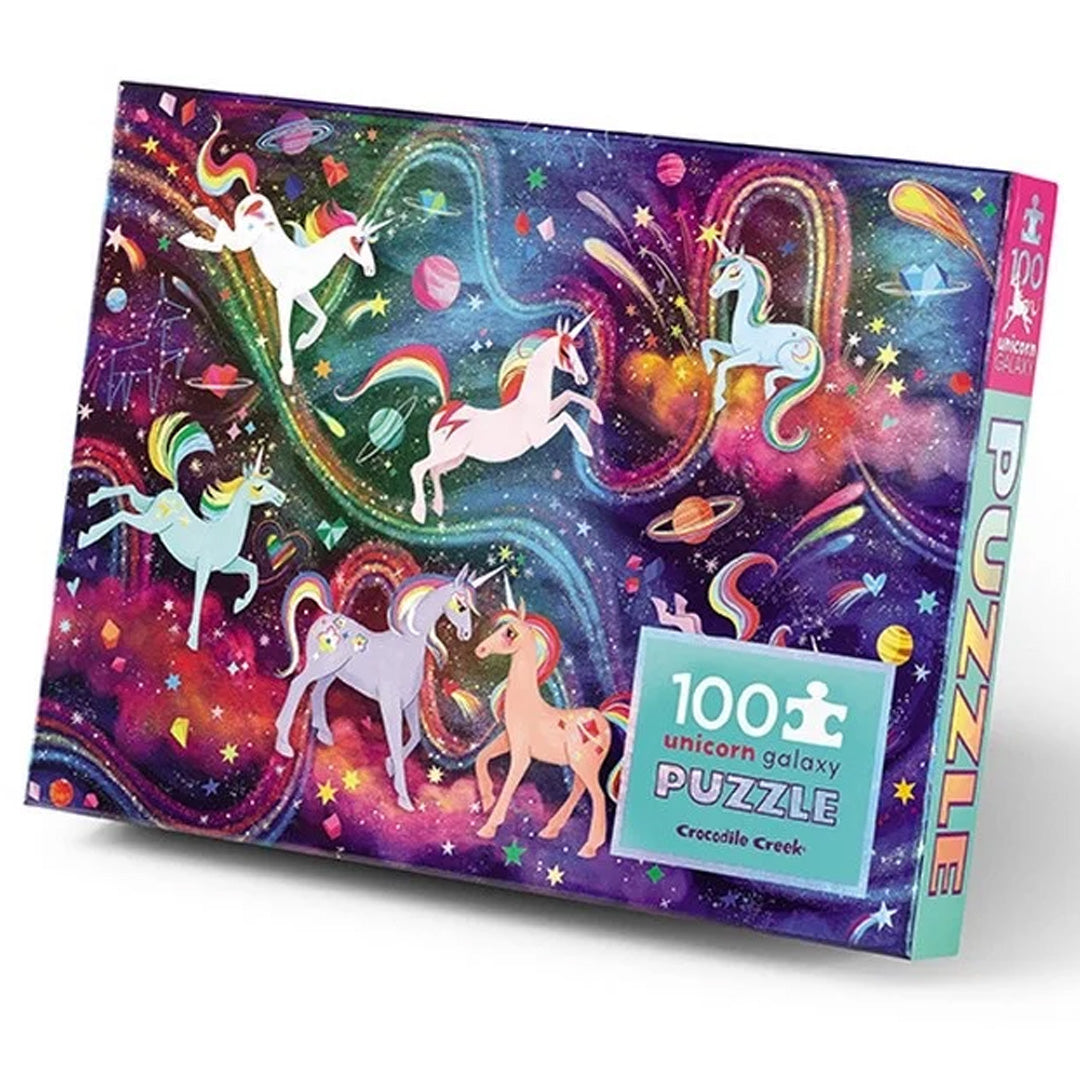 Crocodile creek holografische puzzel eenhoorn
