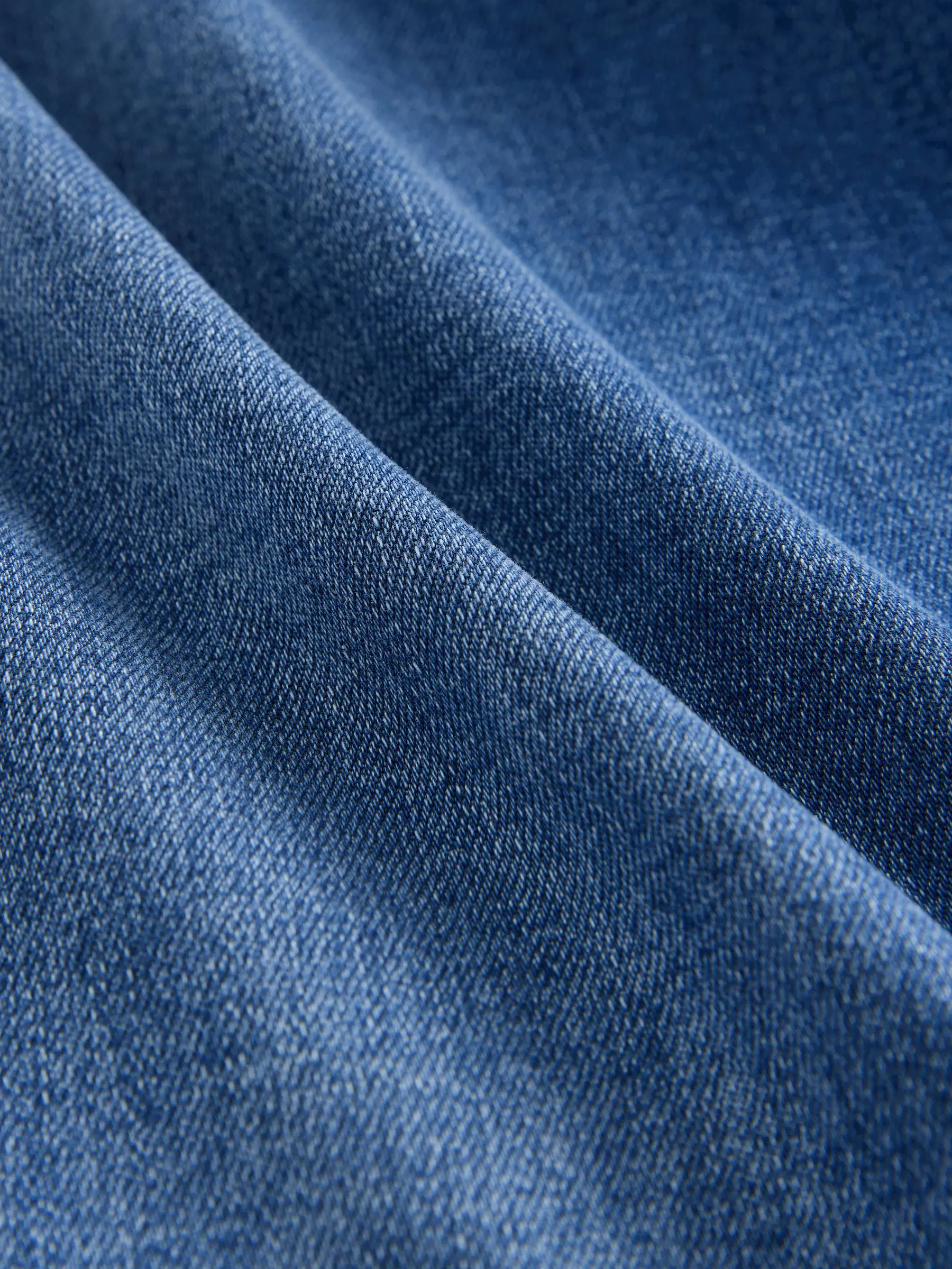 Mediumblauw - Straight fit - Motionflex jeans