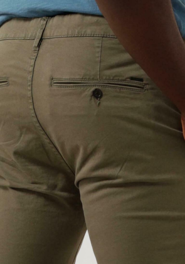 DSTREZZED olijf dstrezzed chino charlie chino pants stretch twill