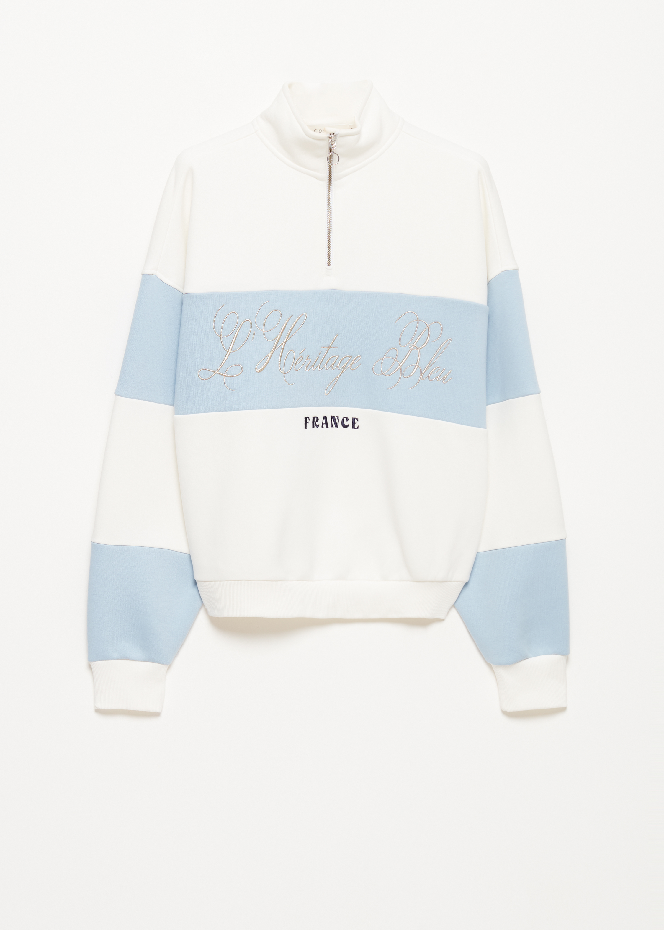 Sweater met rits