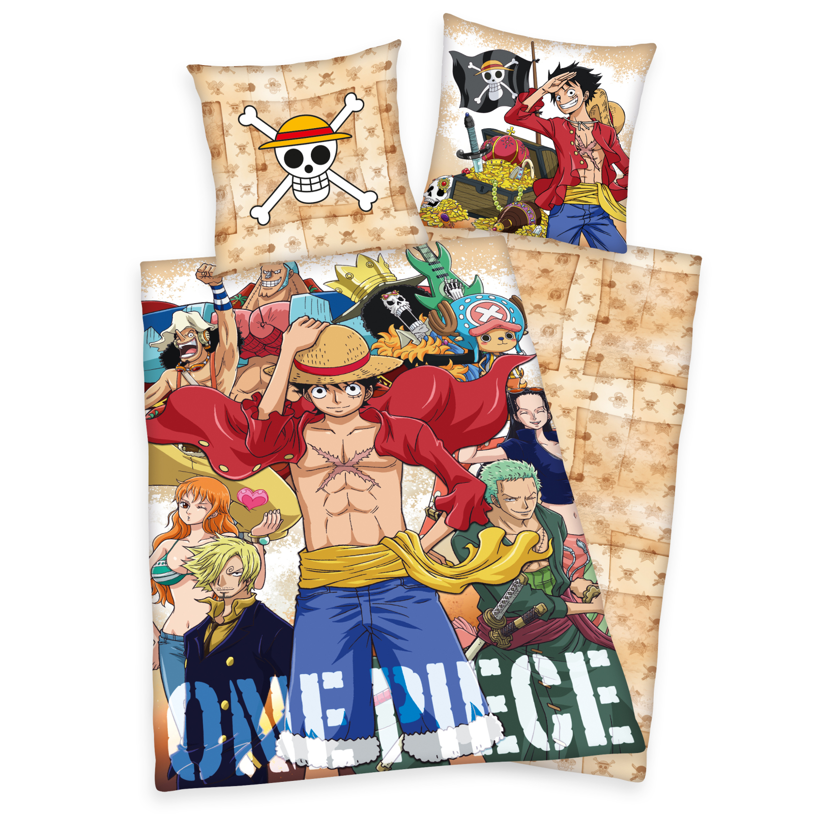 Renforcé-Bettwäsche - ONE PIECE - 135x200 cm