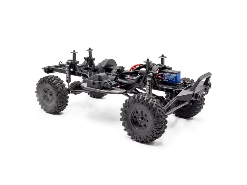 Hobbytech Scale Crawler CRX2.1 Peugeot 504 Pick-Up Bausatz, Rock Crawler Builders Kit mit unlackierter Peugeot 504 Karosserie
