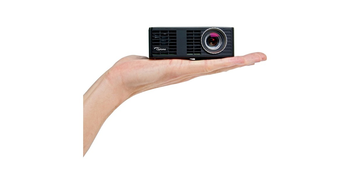 OptomaML750E Ultra-compact LED projector  (Zwart, 3D, 30 dB(A) ECO)