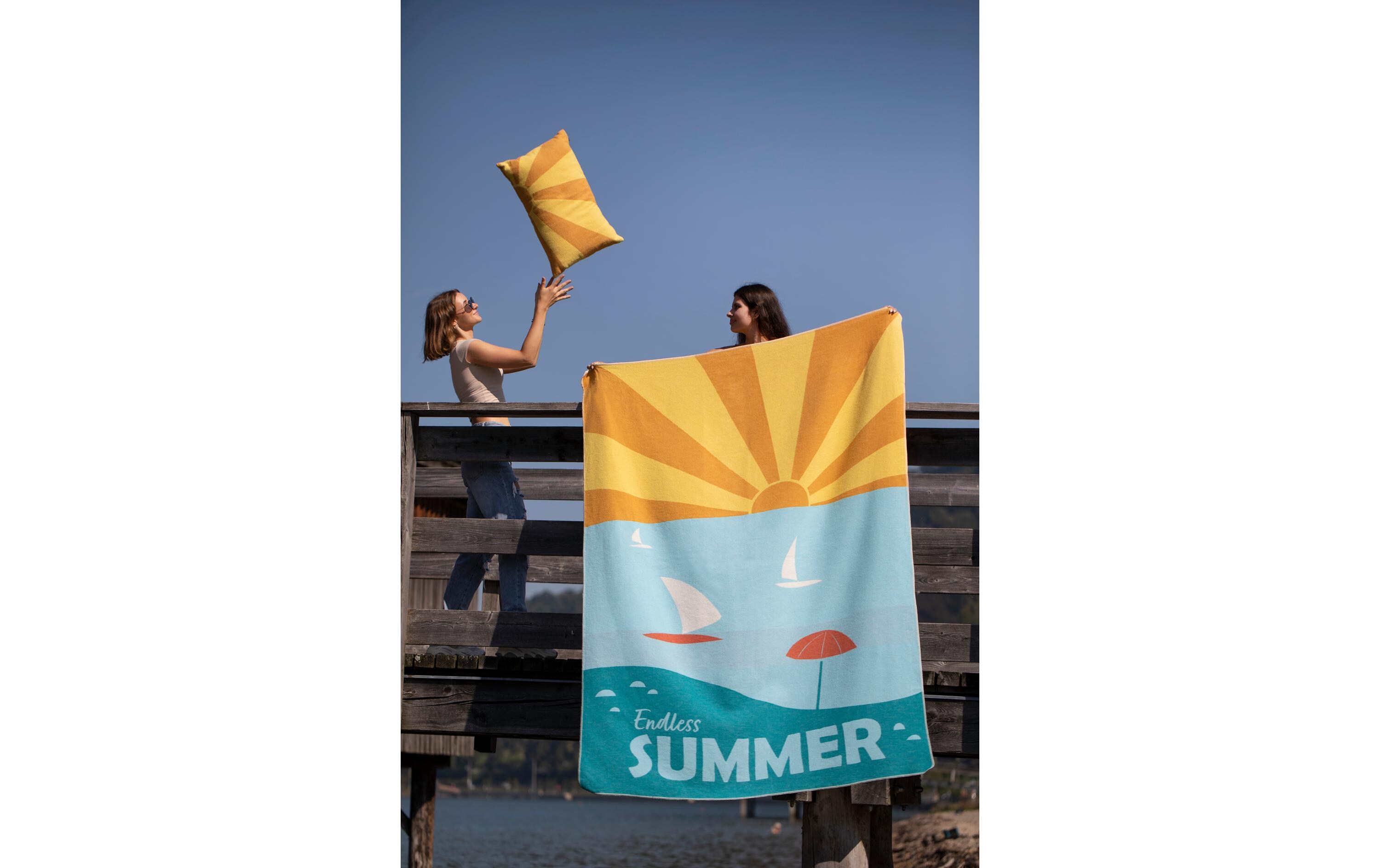 Tagesdecke Silvretta Endless Summer 140 x 200 cm, MehrfarbigSommerdecke