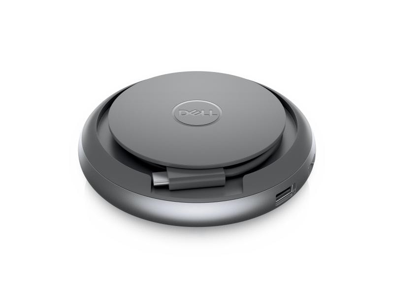 DELL MH3021P mobiler Adapter mit Freisprechfunktion Mobiler USB-C Multi-Port-Adapter mit Freisprechfunktion