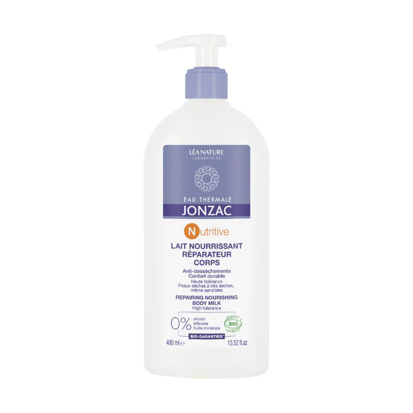 Eau Thermale Jonzac Lait Corps Nourrissant Réparateur 400 mL