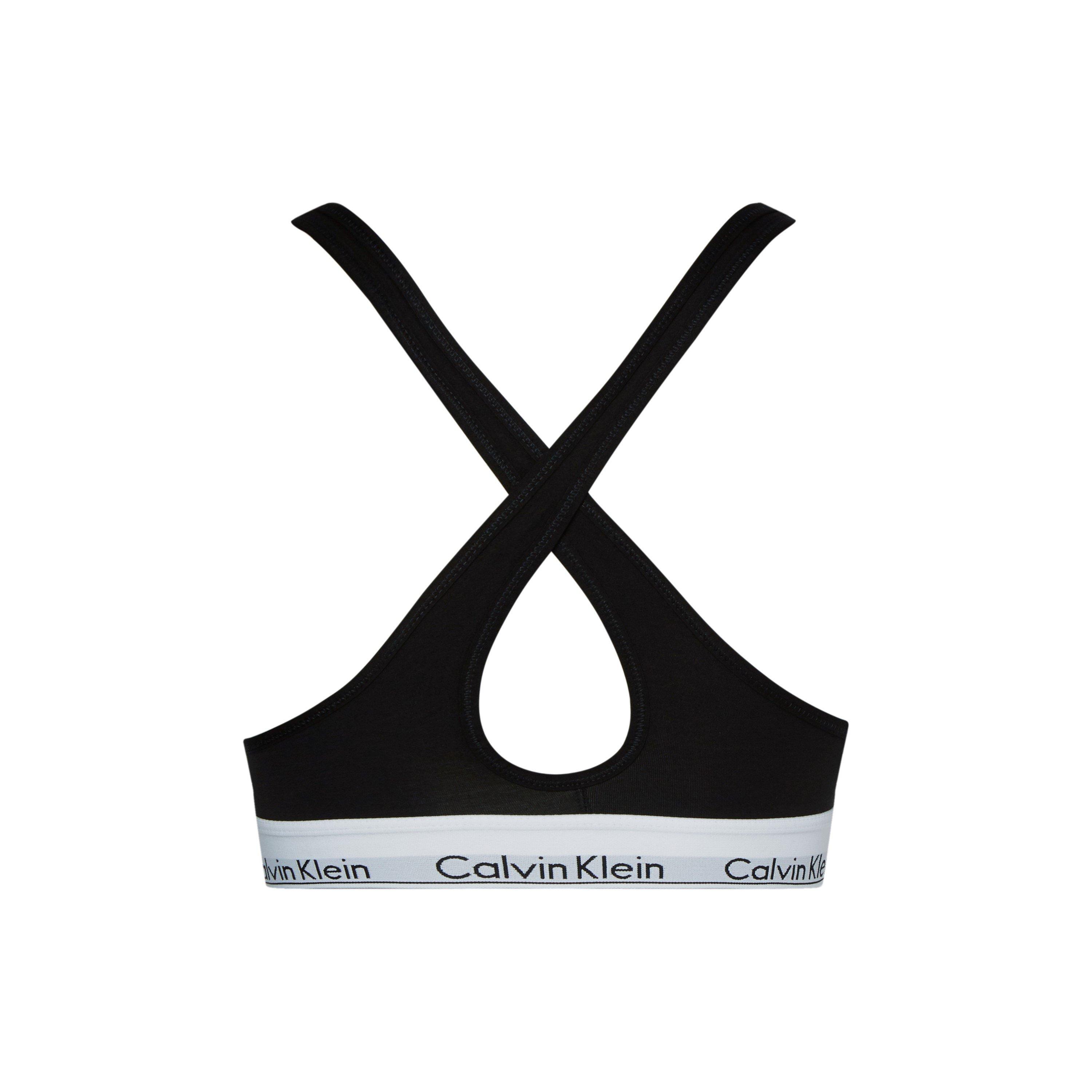 Calvin Klein Modern cotton bralette lightly lined