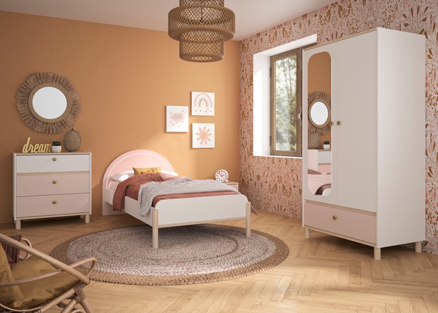 Gami Nachttisch »Romy« 1 Stk. tlg. Elegantes Design für eine sanfte und feminine Atmosphäre.