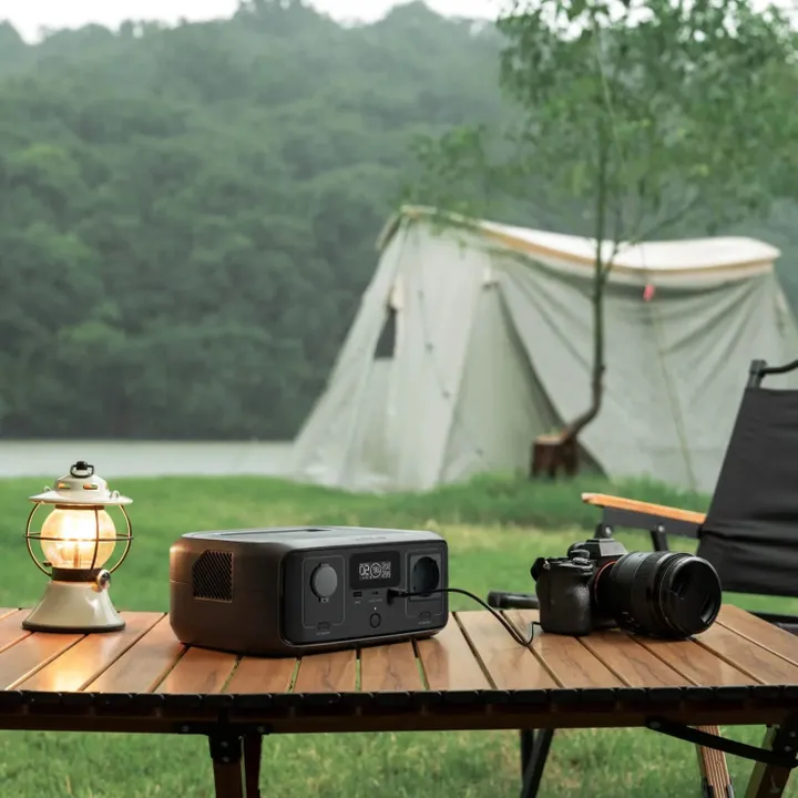 EcoFlow RIVER 3 Portable Power Station - 245Wh capacity, 300W rated output, X-Boost up to 600W