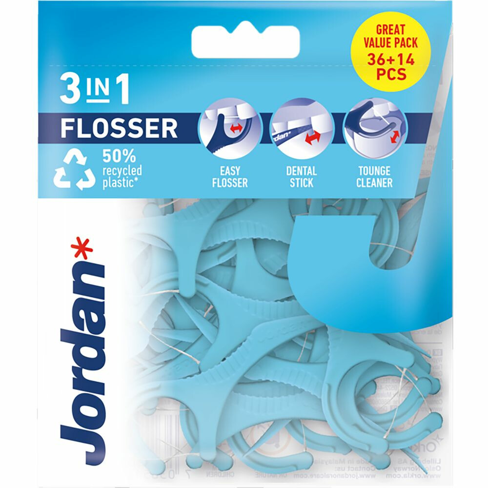 Jordan Flosser 3-in-150 stuks