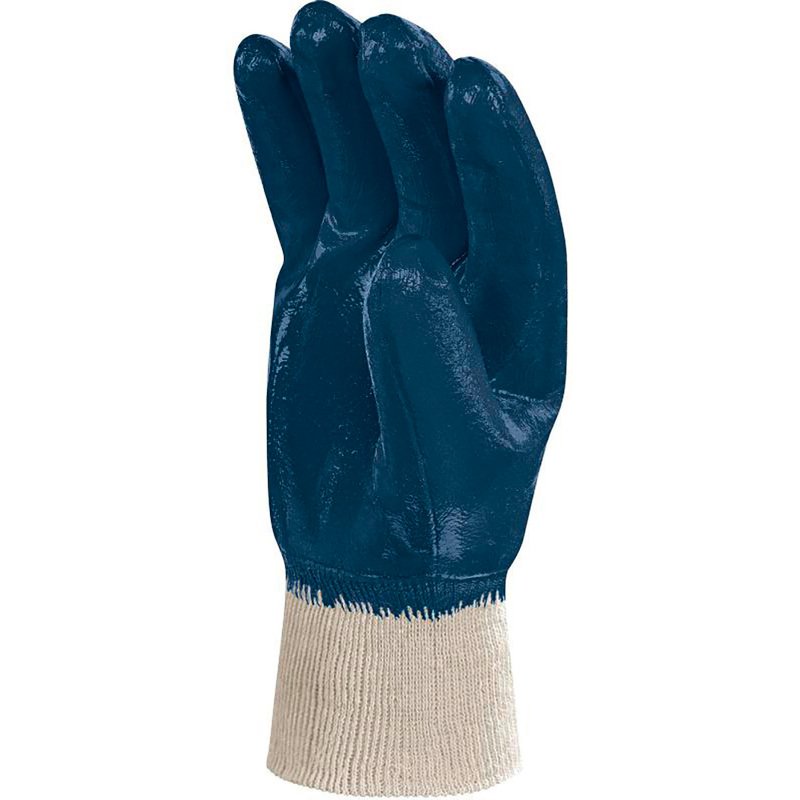 Gants pour travaux lourds en milieu huileux et graisseux Delta Plus NI155, taille 10 - La paire