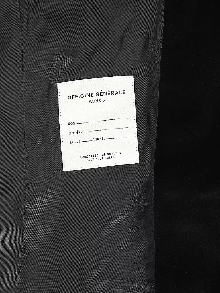 OFFICINE GENERALE Blazer schwarz
