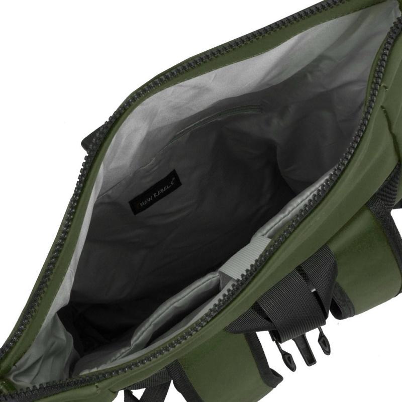 New Rebels Mart Waterproof Rolltop Rugzak met Laptopvak 15,6