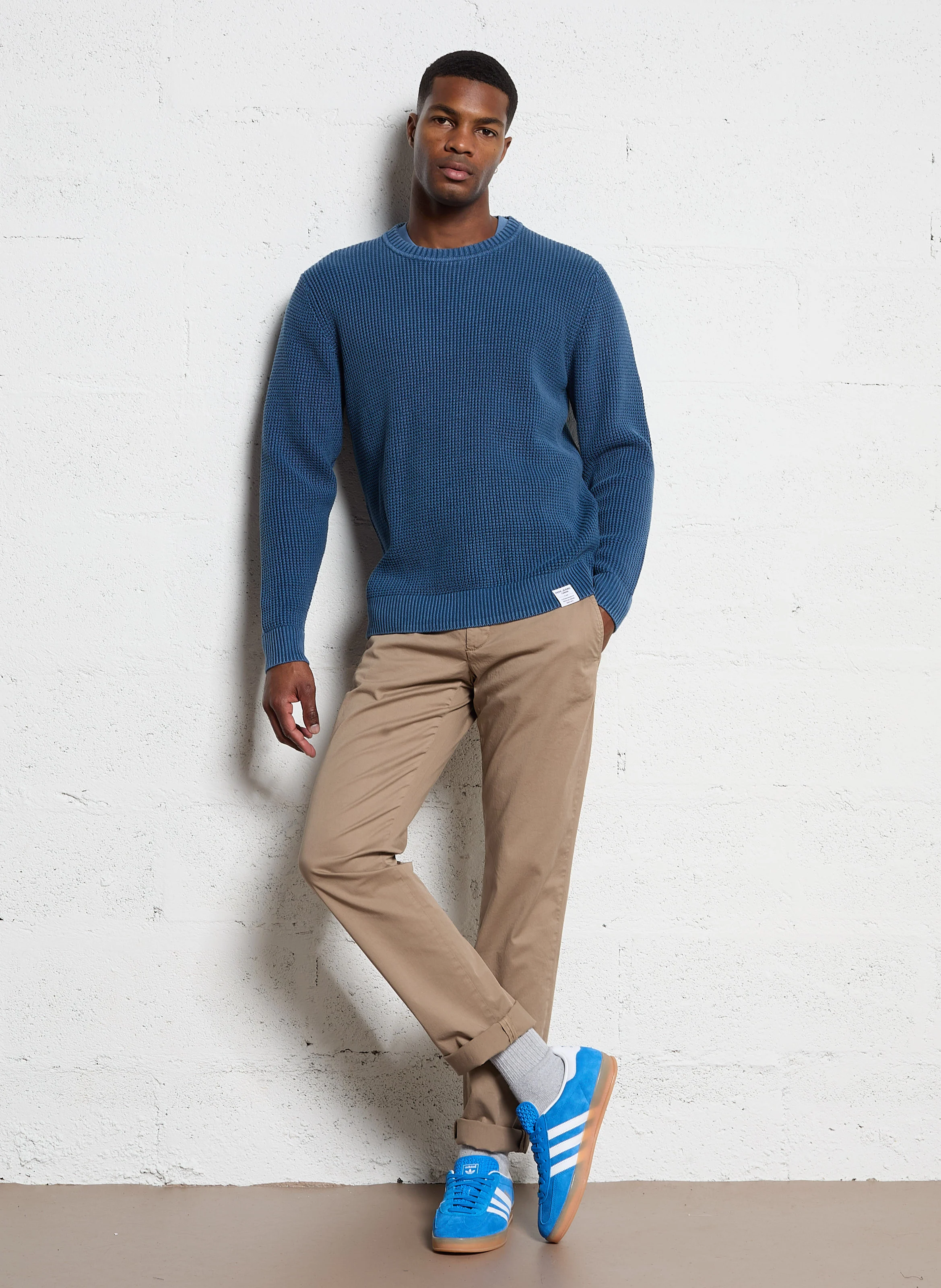 GAZELLE INDOOR - Baskets basses| Bleu