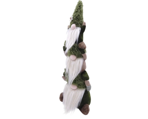 Decoratief figuur Santa Lafiora 20 x 15 x 56 cm groen