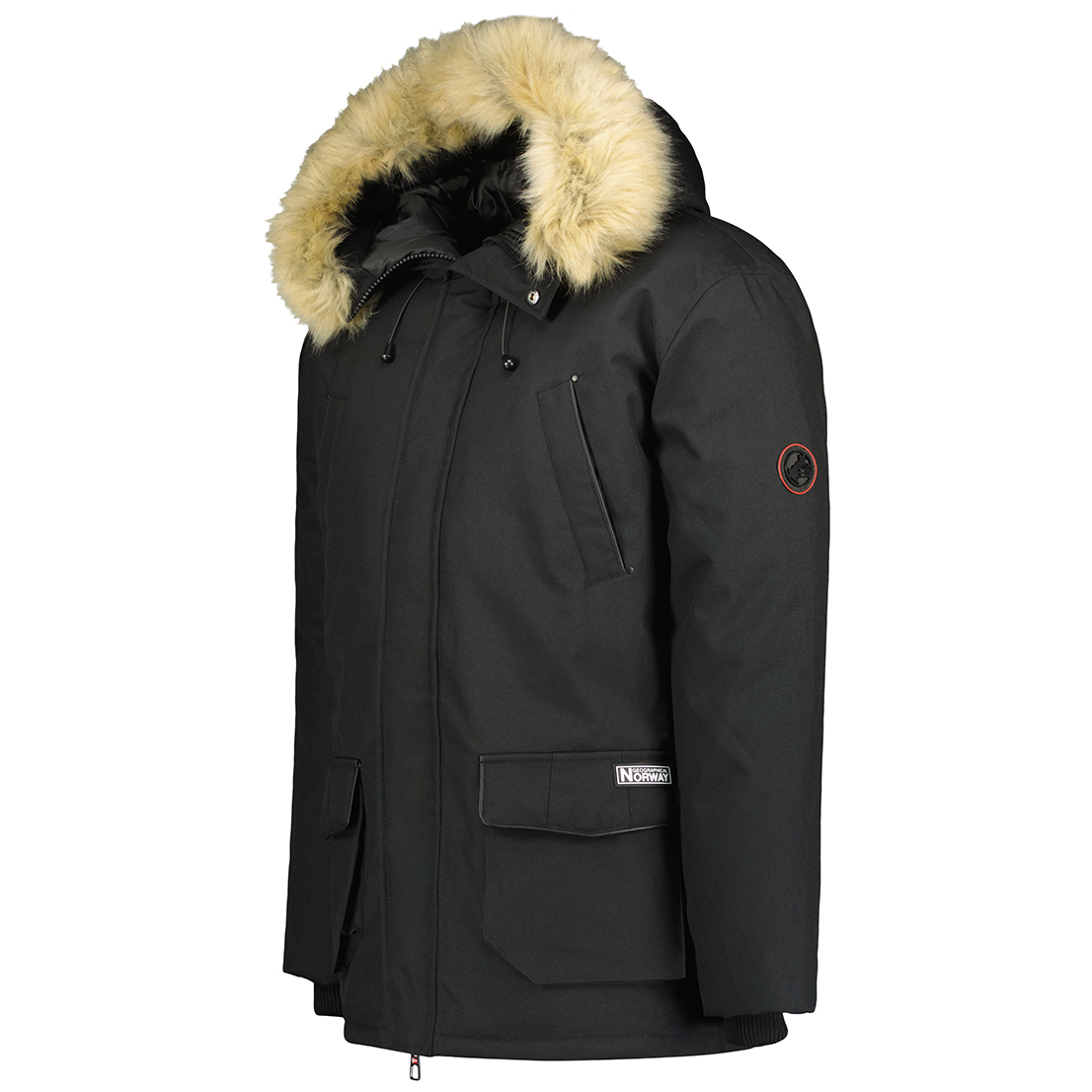 Geographical Norway Parka Claude winterjas - Black