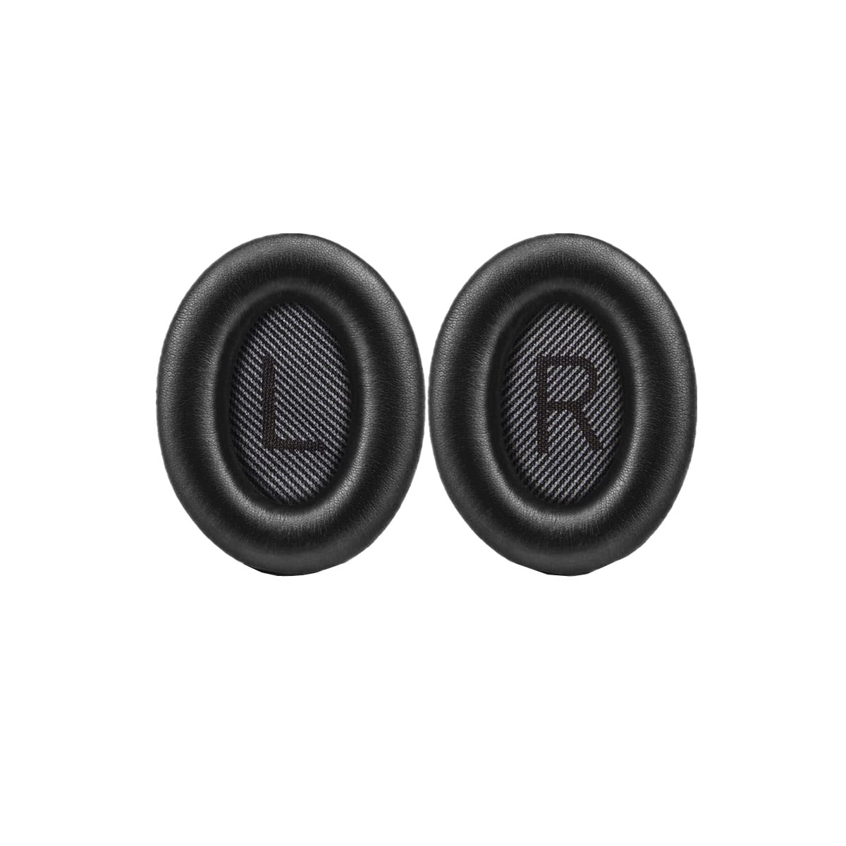 Kvalitets-øreputer for Bose QC 35/25/15 hodetelefoner 1 par Sort