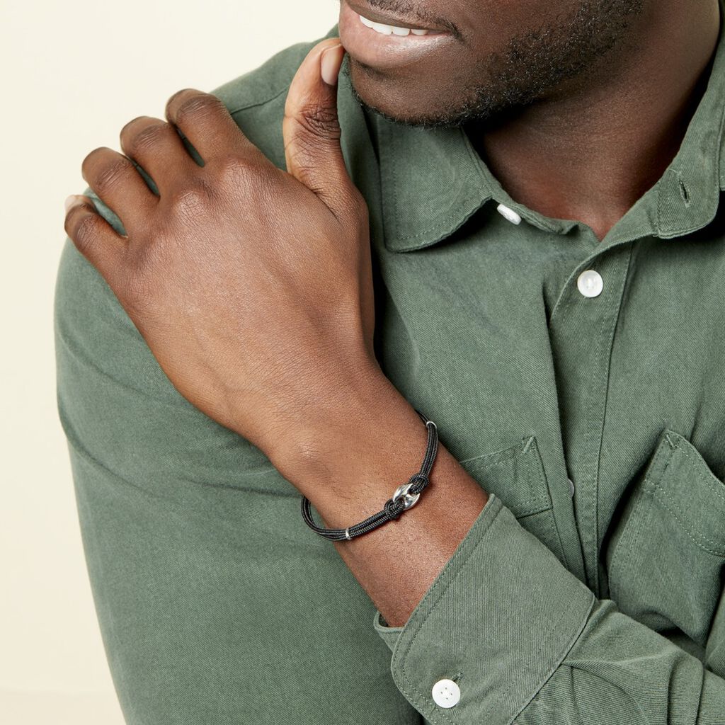 Bracelet Fabrice Acier Blanc