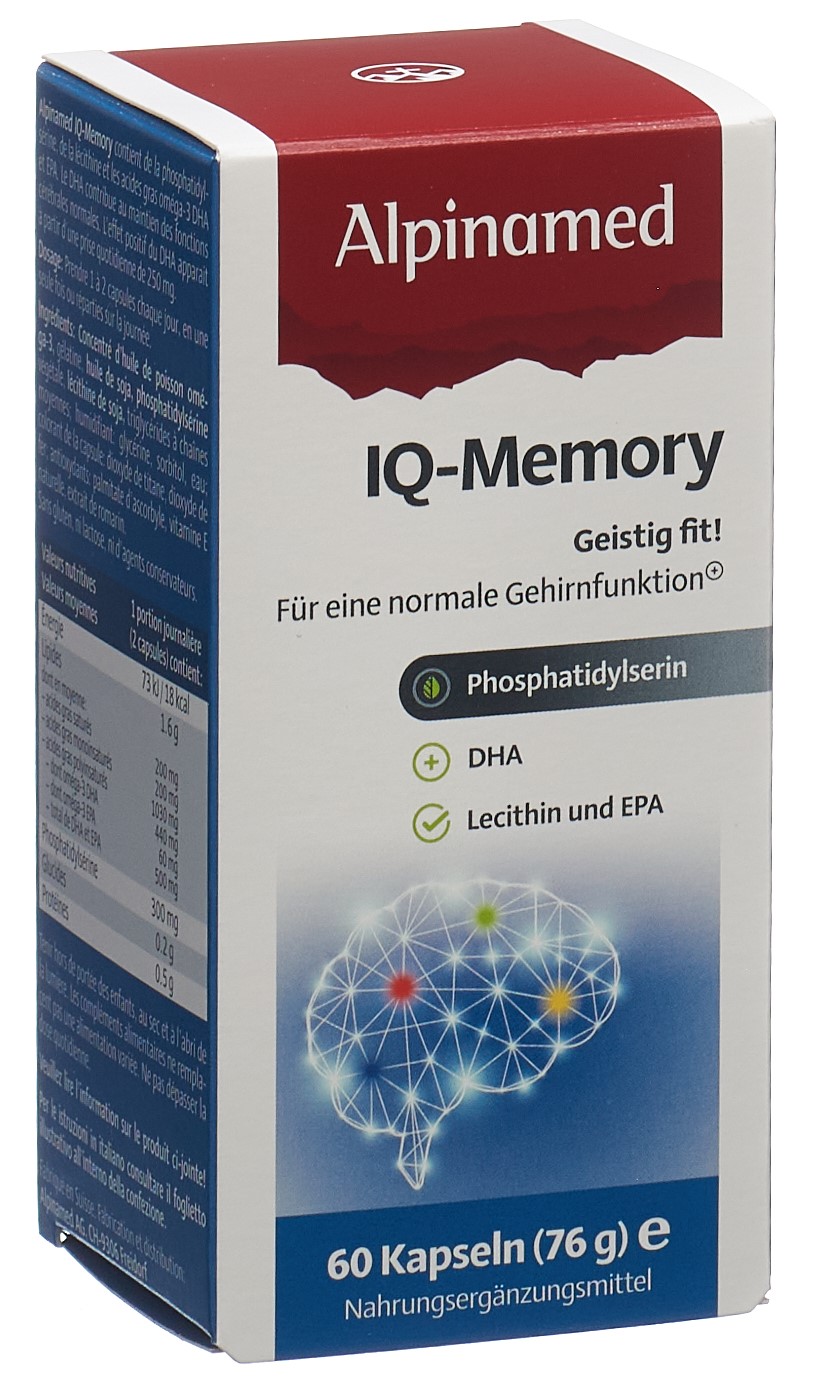 ALPINAMED IQ-Memory Kaps Ds 60 Stk