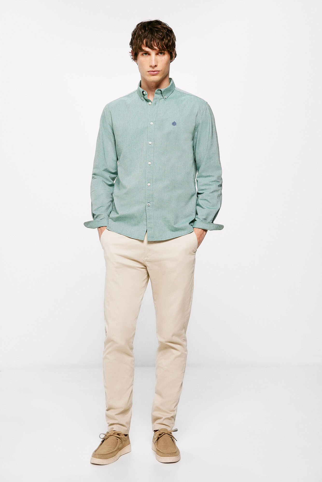 Camisa Oxford