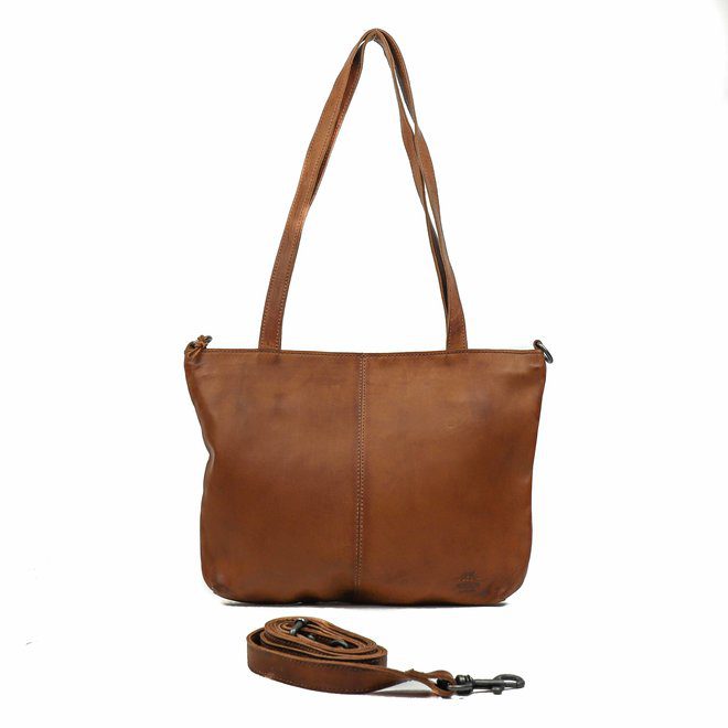 Bear Design Callisto Pelle Hand/ Schoudertas Lola Cognac CP1683