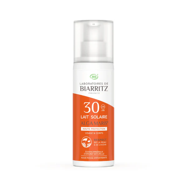 Laboratoires de biarritz Lait Solaire Bio SPF30 100ml