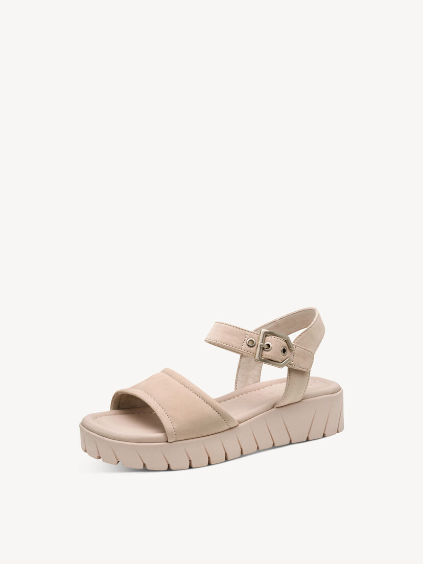 Leren Sandaaltje - beige