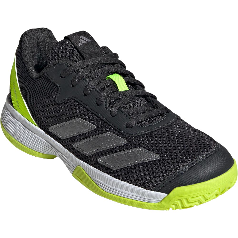 adidas Courtflash Tennisschuh Kinder carbon