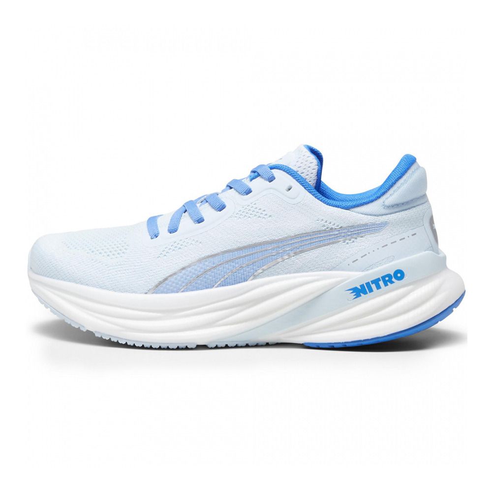 Puma MAGNIFY NITRO 2 - Chaussures running Femme icy blue/ultra blue