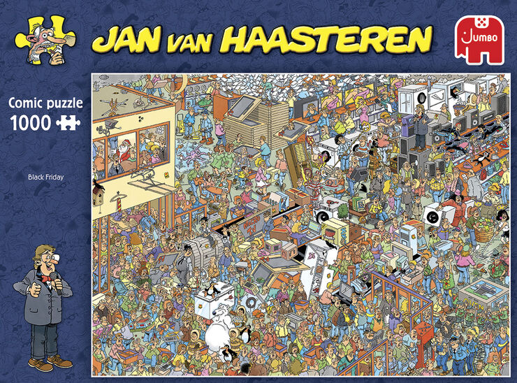 Jan Van Haasteren puslespil JvH Black Friday