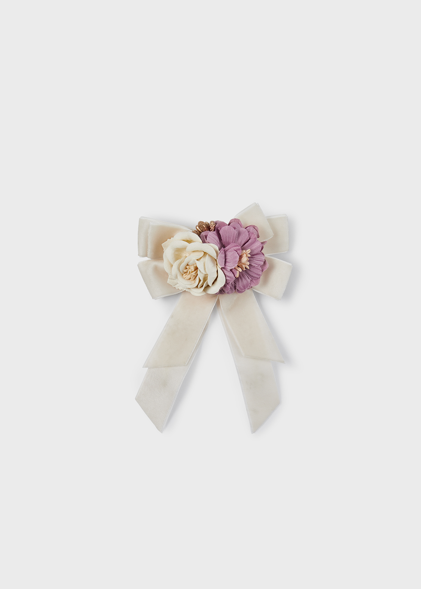 Laço floral para menina