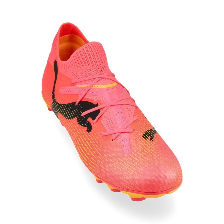 PUMA Future 7 Pro FG/AG Forever Faster - Crépuscule/Noir/Sun Stream Enfant