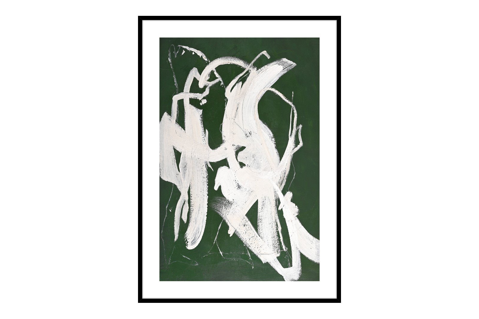 Criss Cross 70x100 cm Black Frame