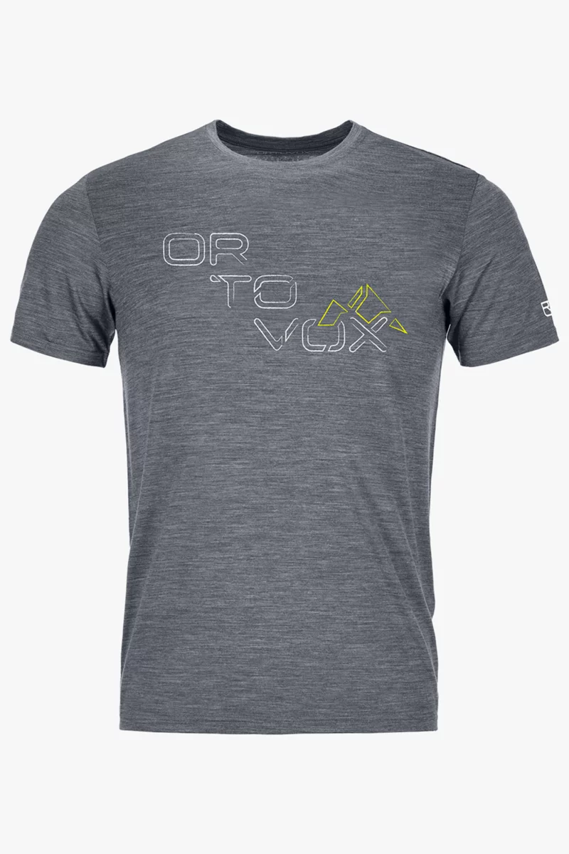 Ortovox 185 Merino Tangram Logo Herren T-Shirt