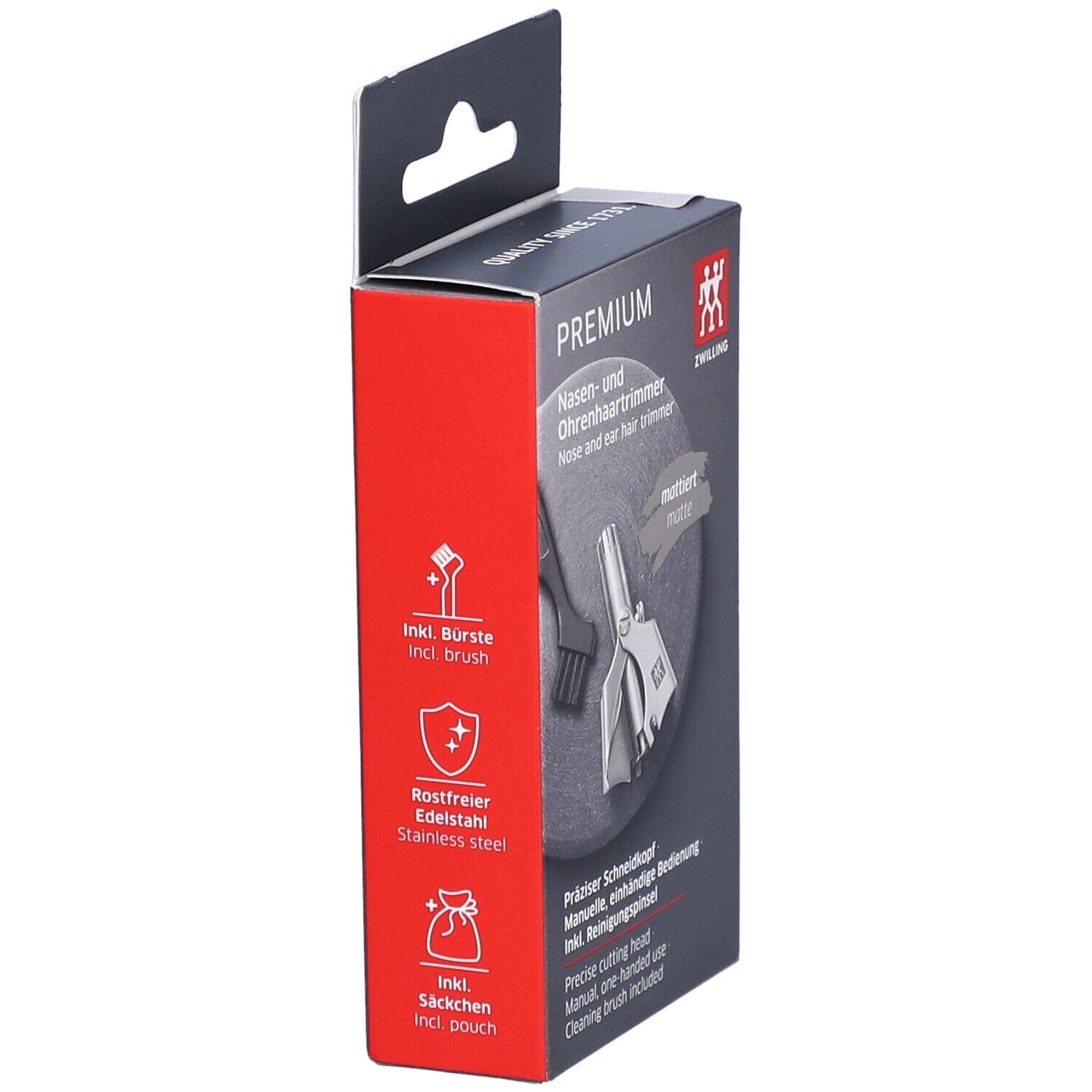 ZWILLING Premium Nasen- und Ohrenhaartrimmer