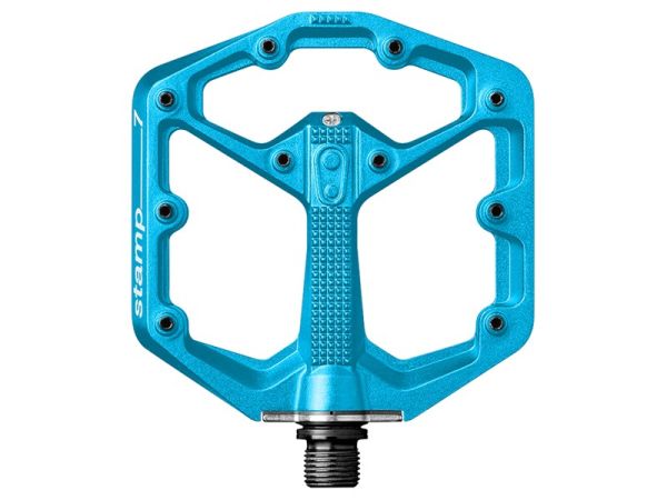 Crankbrothers Stamp 7 Pedaler, Blue