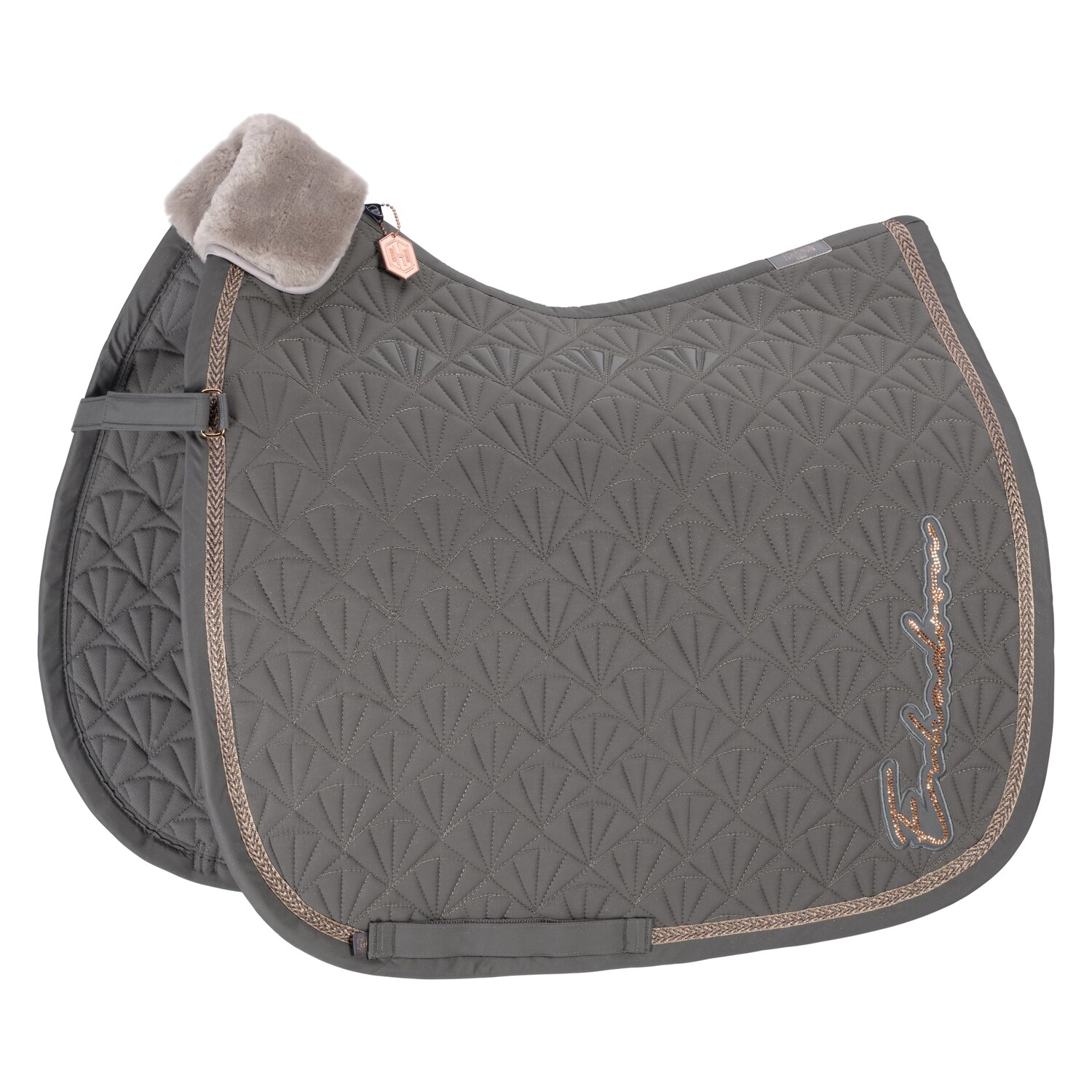 ESKADRON Heritage Schabracke Sparkle Peacock - earl grey