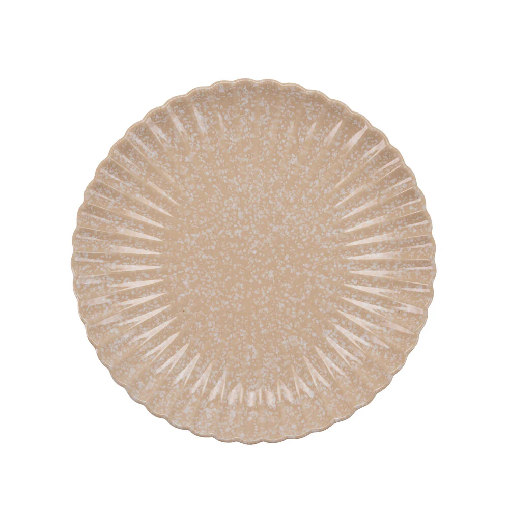 Bahne Interior  Clam frokosttallerken, creme - Ø20 cm.