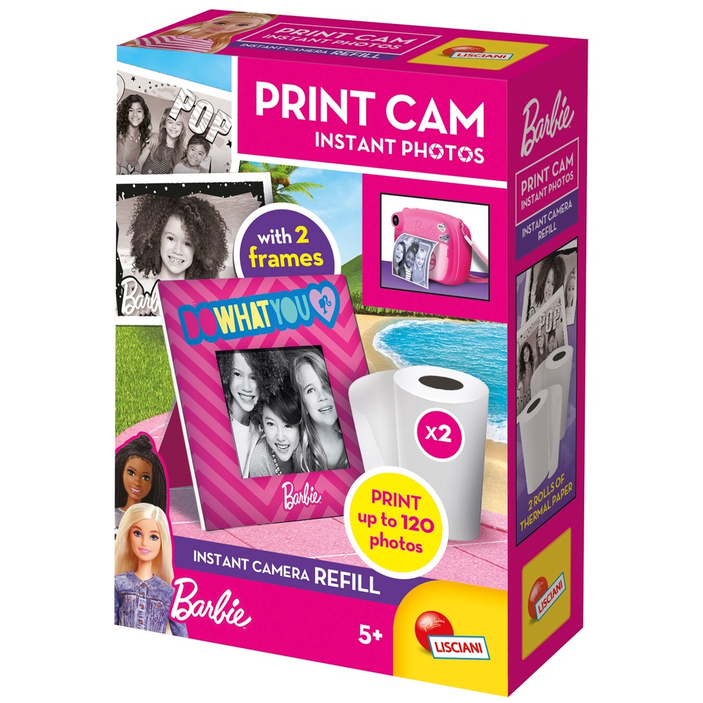 Print Cam Barbie Sofortbildkamera Nachfüllpackung