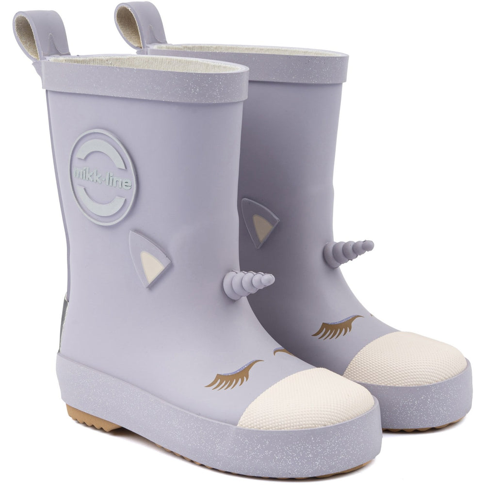 Køb Mikk-Line Lavender Aura Unicorn 3D Gummistøvler