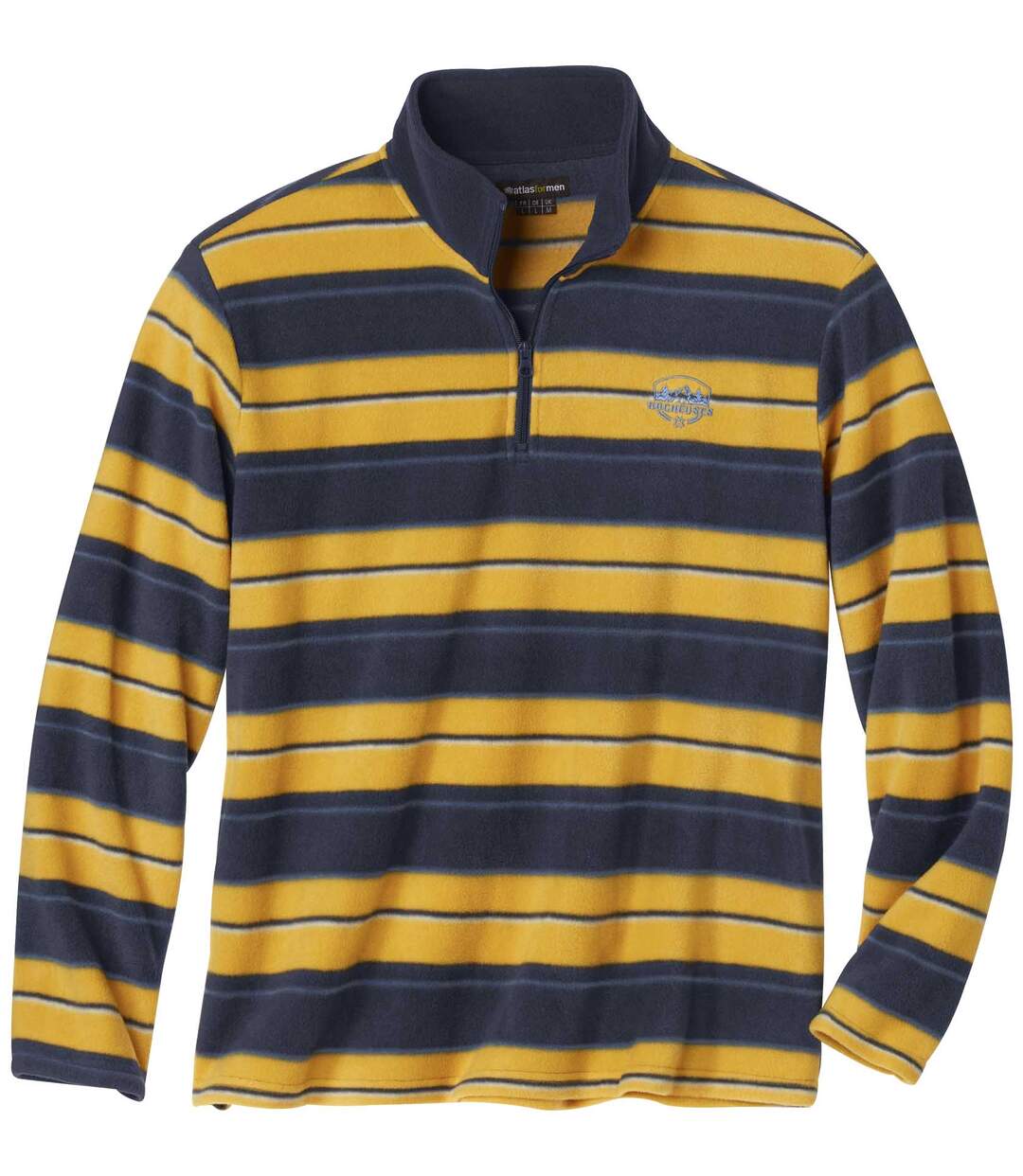 Pull Micropolaire Rayé Rocheuses