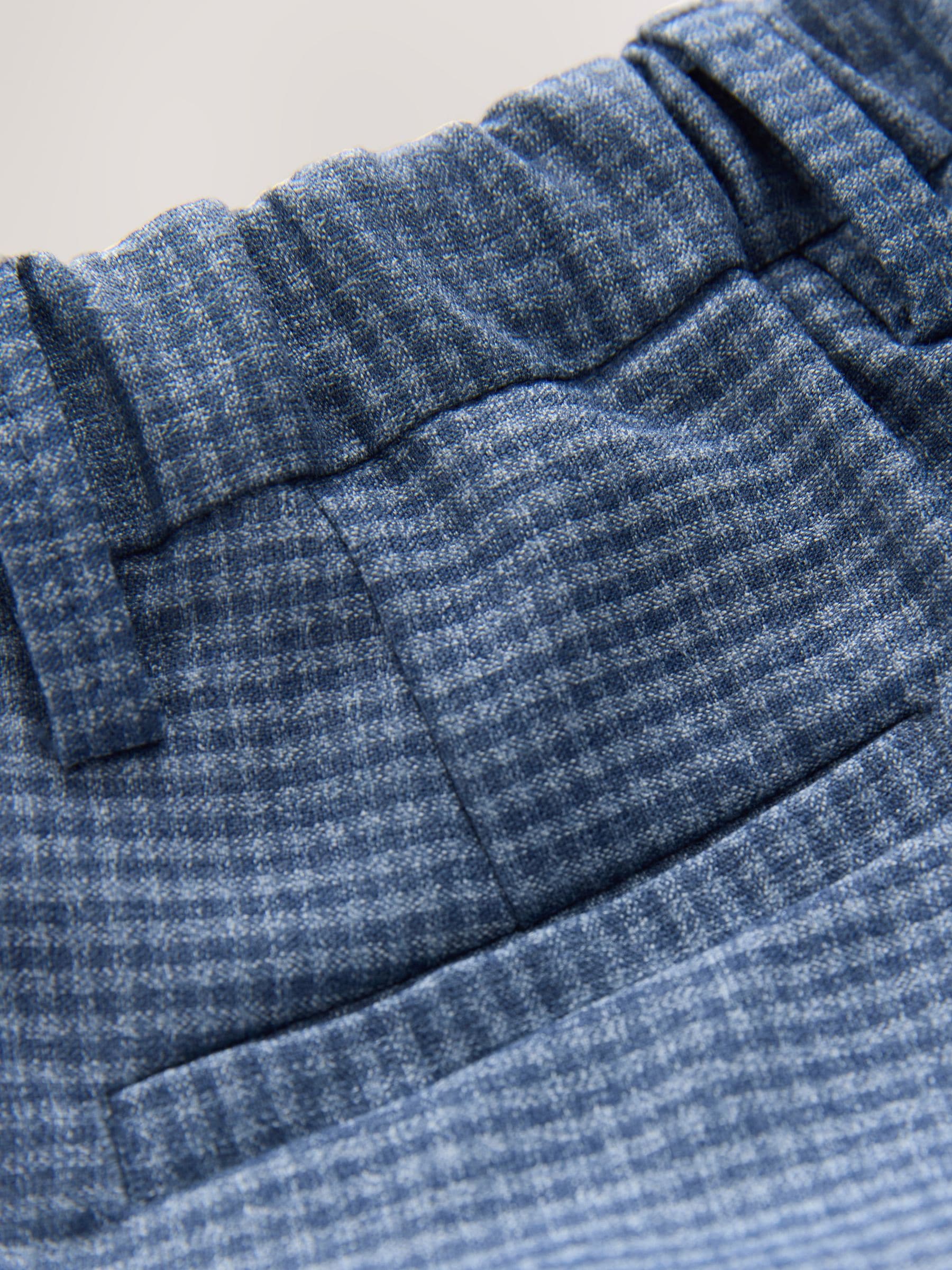 Blauw geruit - Stijlvolle broek (3 mnd - 7 jr)