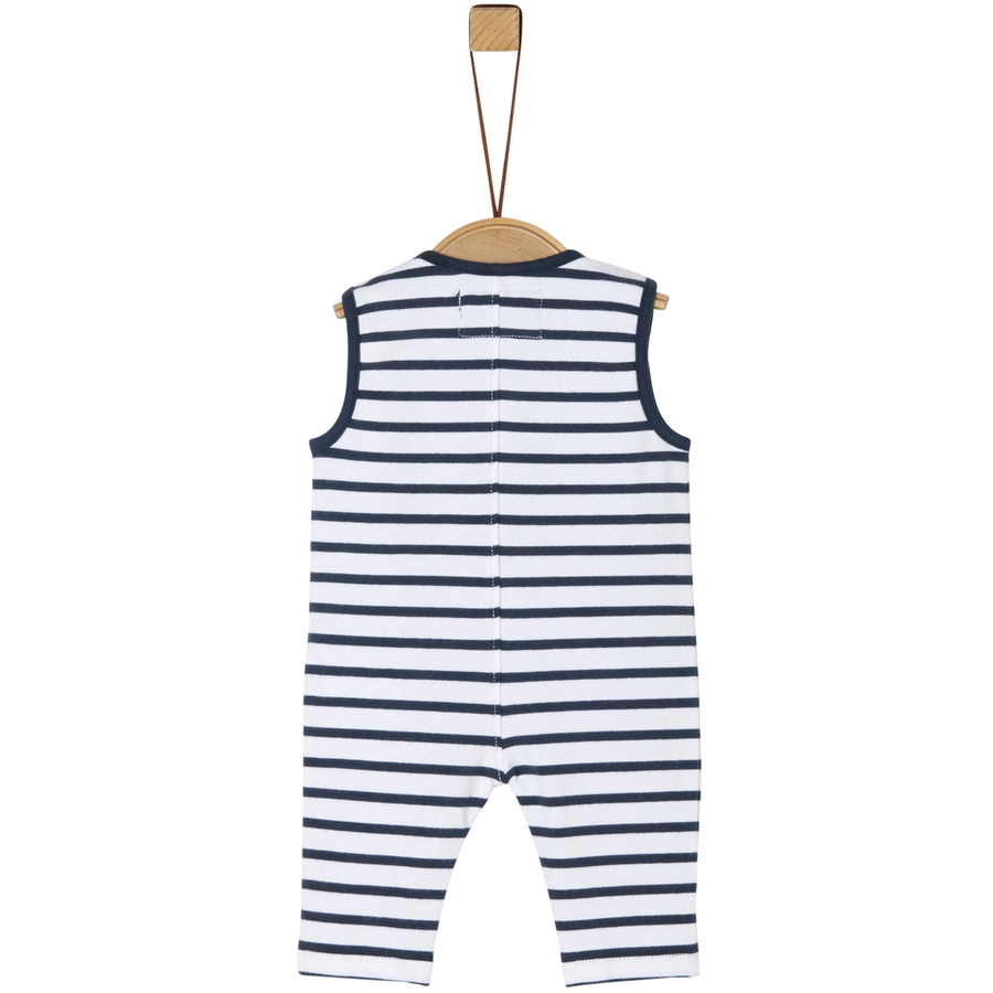 s.Oliver Overall ocean blue stripes