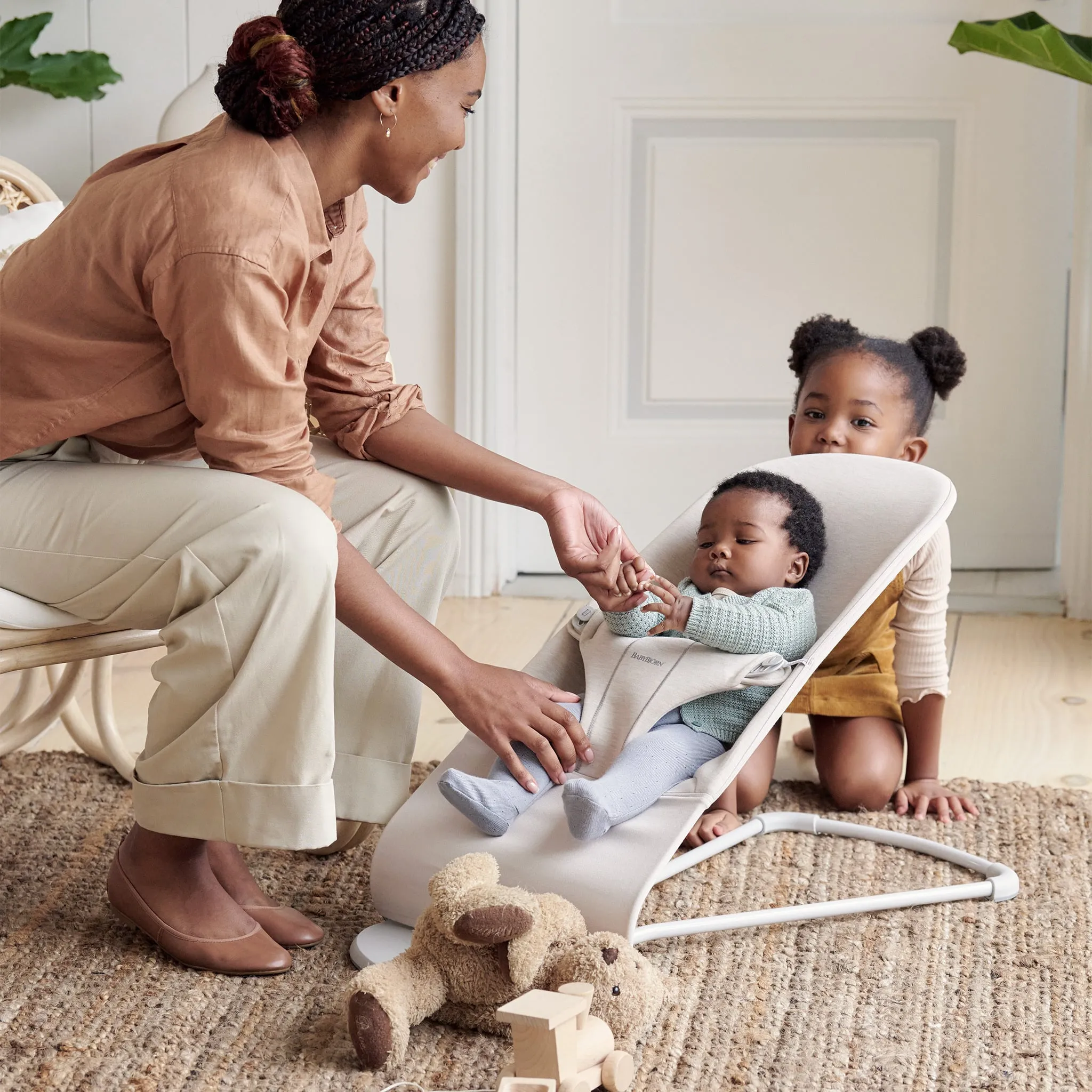Babybjorn Transat Bliss 3D Jersey Beige