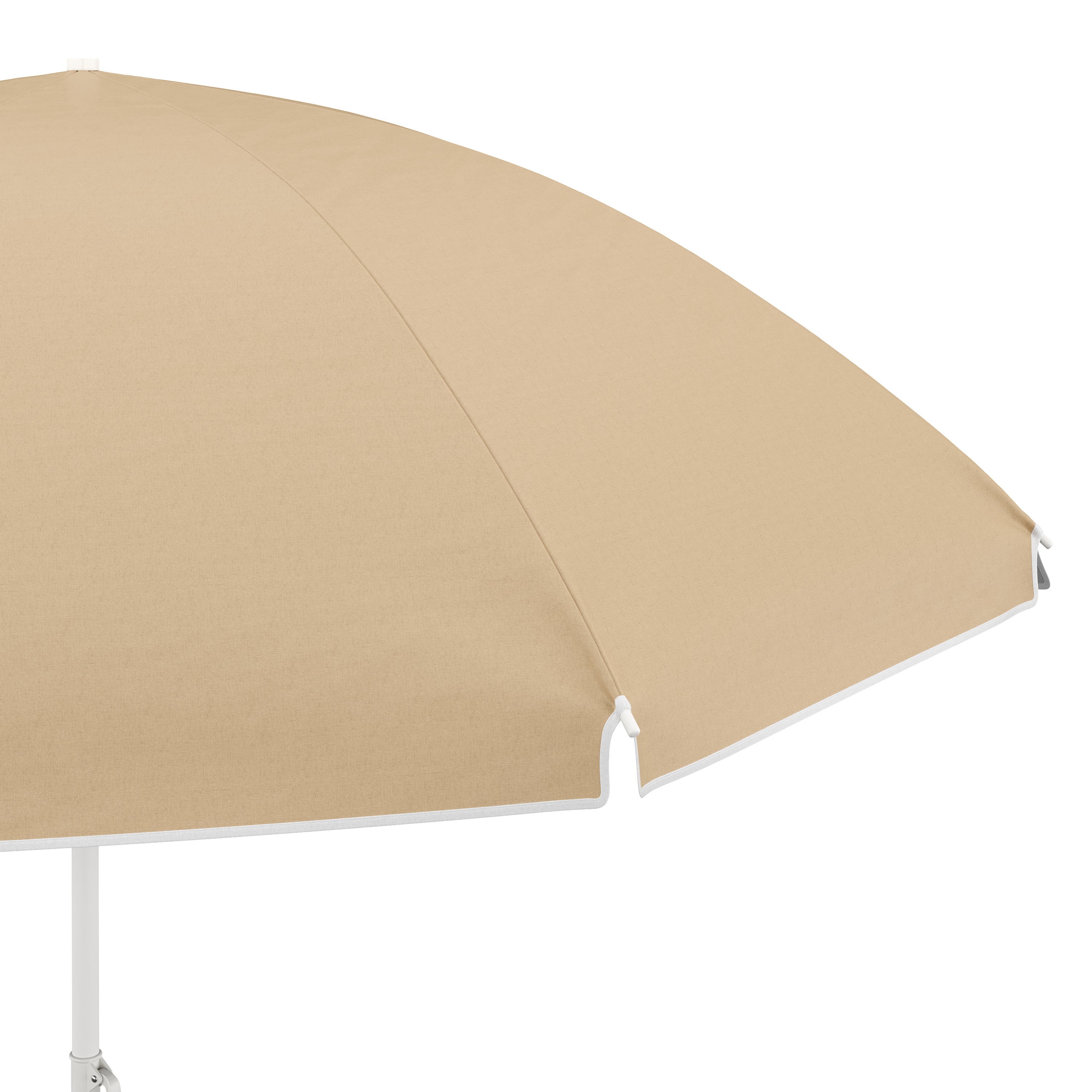 Sonnenschirm Strandschirm PAL 180 cm hellbraun