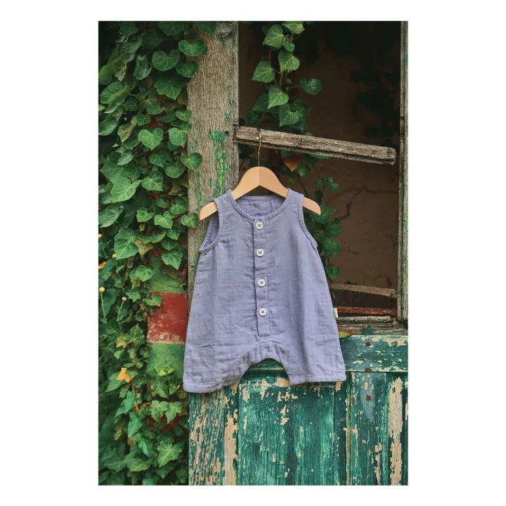 Poudre Organic Combishort Poivre Boutonnée | Lavande
