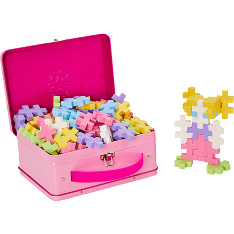 Plus Plus Big Metalkuffert Pastel - 70 dele